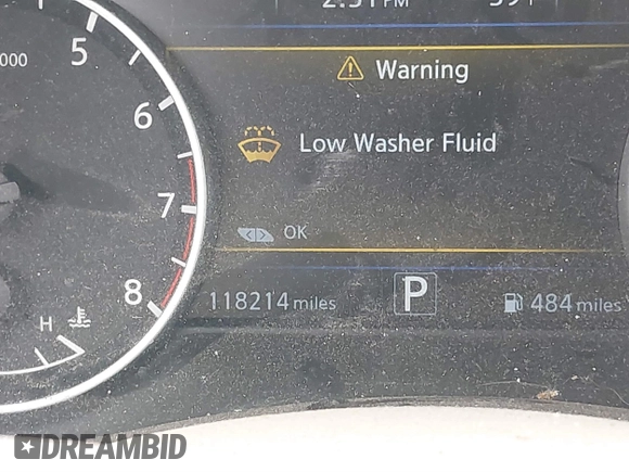 2016 Nissan Murano Platinum with VIN 5N1AZ2MG8GN129836, listed as a IAAI auction lot 41590271 with 118,214 mi miles and . Bid and sale history available at carsss.com. Image 15.
