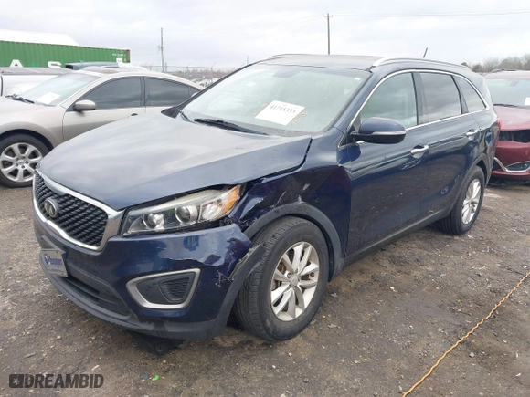 2017 Kia Sorento LX with VIN 5XYPG4A32HG237671, listed as a IAAI auction lot 41715333 with 94,071 mi miles. Bid and sale history available at carsss.com. Image 17.