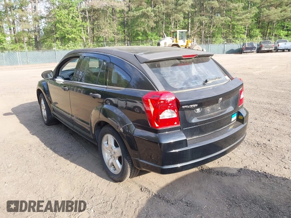 2007 Dodge Caliber SXT with VIN 1B3HB48B57D159305, listed as a IAAI auction lot 42095938 with 120,684 mi miles and . Bid and sale history available at DreamBid. Image 3.