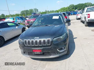 2019 Jeep Cherokee Limited with VIN 1C4PJMDX0KD351884, listed as a IAAI auction lot 42452219 with 112,485 mi miles and . Bid and sale history available at DreamBid. Image 12.