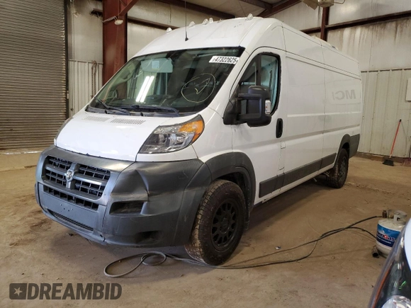 2018 Ram ProMaster Cargo with VIN 3C6URVJG0JE111535, listed as a Copart auction lot 47322625 with 78,720 mi miles and Clean Title. Bid and sale history available at carsss.com. Image 1.