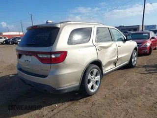 2014 Dodge Durango Limited z VIN 1C4RDHDG8EC970556, wystawiony jako IAAI lot #41126325 z przebiegiem 114 223 mil mil oraz . Historia ofert i sprzedaży dostępna na DreamBid. Obrazek 4.