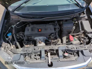 2012 Honda Civic LX with VIN 2HGFB2F56CH610716, listed as a Copart auction lot 54409635 with 222,665 mi miles and Salvage Title. Bid and sale history available at DreamBid. Image 11.