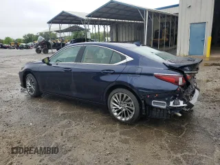 2024 Lexus ES 300h Luxury with VIN 58AEA1C16RU054104, listed as a Copart auction lot 43981705 with 9,196 mi miles and Salvage title. Bid and sale history available at DreamBid. Image 2.