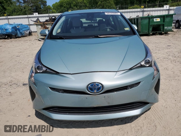 2017 Toyota Prius Two с VIN JTDKBRFU0H3055852, выставлен на аукционе Copart как лот 58209985 с пробегом 52 275 миль миль и Списание • Salvage title. История ставок и продаж доступна на DreamBid. Изображение 5.
