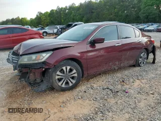 2014 Honda Accord LX with VIN 1HGCR2F31EA125026, listed as a Copart auction lot 52490515 with Not Provided miles and Salvage Title. Bid and sale history available at carsss.com. Image 1.