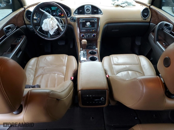 2017 Buick Enclave Leather with VIN 5GAKRBKDXHJ100527, listed as a Copart auction lot 79457454 with 99,516 mi miles and Salvage Title. Bid and sale history available at carsss.com. Image 8.