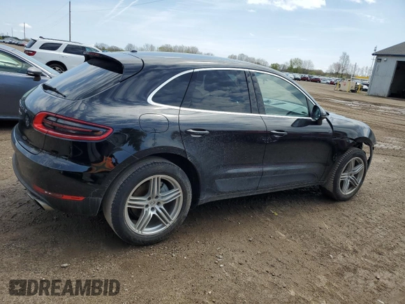 2017 Porsche Macan S with VIN WP1AB2A56HLB17109, listed as a Copart auction lot 55471415 with 74,528 mi miles and Clean Title. Bid and sale history available at DreamBid. Image 3.