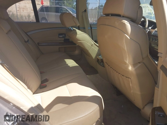 2008 BMW 7 Series 750i with VIN WBAHL83568DT14138, listed as a IAAI auction lot 42369441 with 96,101 mi miles and . Bid and sale history available at DreamBid. Image 8.