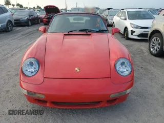 1986 Porsche 911 with VIN WP0EB0916GS161396, listed as a Copart auction lot 51655195 with 134,924 mi miles and Salvage Title. Bid and sale history available at DreamBid. Image 5.