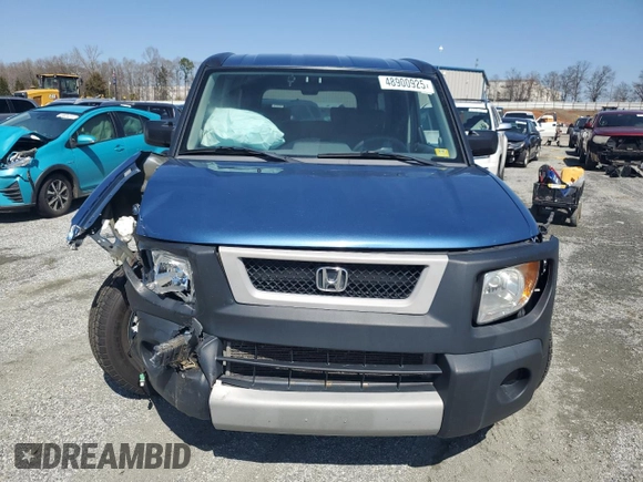 2006 Honda Element EX with VIN 5J6YH18696L012000, listed as a Copart auction lot 48900925 with 102,161 mi miles and Salvage Title. Bid and sale history available at DreamBid. Image 5.