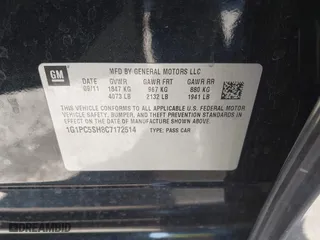 2012 Chevrolet Cruze LS with VIN 1G1PC5SH8C7172514, listed as a IAAI auction lot 41977299 with 182,734 mi miles. Bid and sale history available at carsss.com. Image 9.
