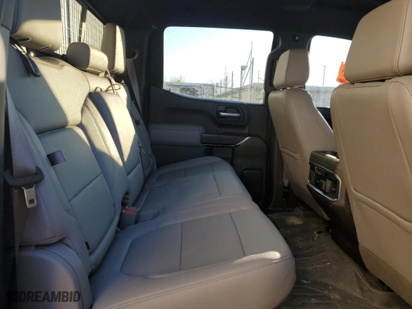 2021 GMC Sierra 1500 SLT with VIN 3GTU9DEDXMG420408, listed as a Copart auction lot 88585485 with 0 mi miles and Salvage Title. Bid and sale history available at carsss.com. Image 10.