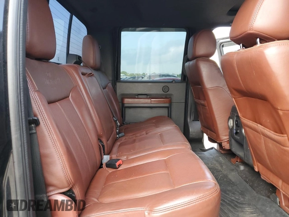 2014 Ford F-350 XLT with VIN 1FT8W3BT4EEB01188, listed as a Copart auction lot 55171925 with 273,834 mi miles and Salvage Title. Bid and sale history available at DreamBid. Image 10.