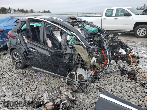 2021 Chevrolet Bolt EV Premier with VIN 1G1FZ6S06M4113619, listed as a Copart auction lot 88917905 with Not provided miles and Salvage title. Bid and sale history available at DreamBid. Image 4.
