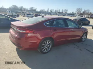 2017 Ford Fusion SE with VIN 3FA6P0HD3HR395841, listed as a Copart auction lot 48583325 with 109,296 mi miles and Salvage Title. Bid and sale history available at carsss.com. Image 3.
