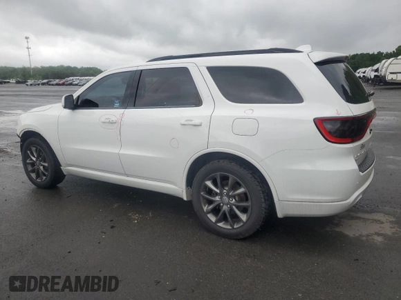 2017 Dodge Durango GT with VIN 1C4RDJDG1HC666240, listed as a Copart auction lot 56548385 with 115,475 mi miles and Salvage title. Bid and sale history available at DreamBid. Image 2.