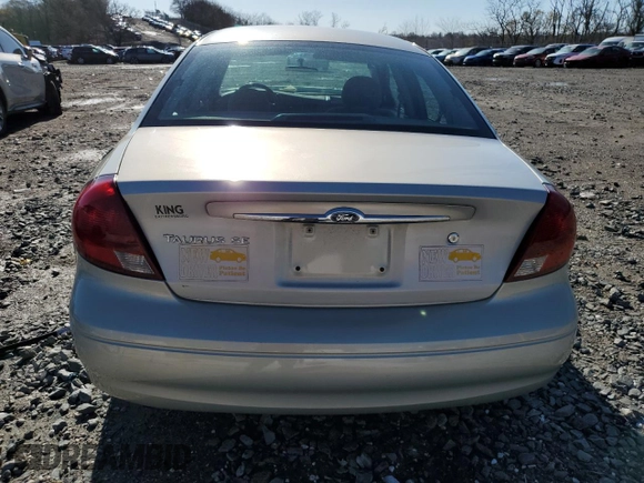 2003 Ford Taurus SE Standard with VIN 1FAFP53U53G225534, listed as a Copart auction lot 50206975 with 216,667 mi miles and Salvage Title. Bid and sale history available at DreamBid. Image 6.