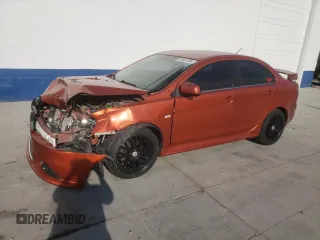 2011 Mitsubishi Lancer Ralliart with VIN JA32V6FV2BU041238, listed as a Copart auction lot 62651394 with 142,469 mi miles and Salvage Title. Bid and sale history available at DreamBid. Image 1.