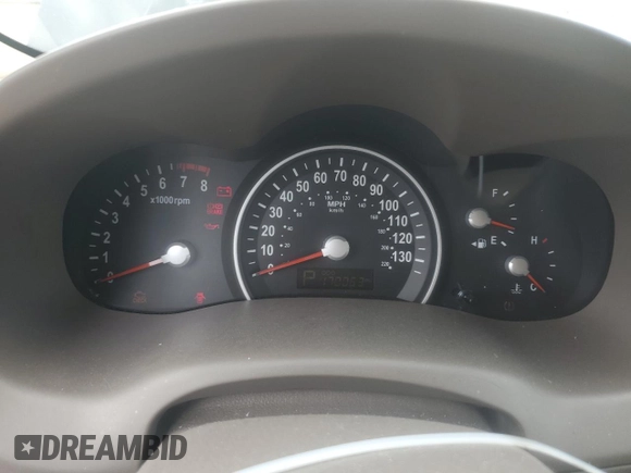 2014 Kia Sedona LX with VIN KNDMG4C71E6542287, listed as a Copart auction lot 54312764 with 170,063 mi miles and Non Repairable. Bid and sale history available at carsss.com. Image 9.