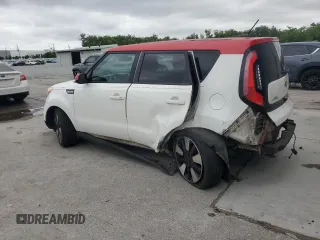2017 Kia Soul + with VIN KNDJP3A52H7446245, listed as a Copart auction lot 52101315 with 73,666 mi miles and Salvage Title. Bid and sale history available at carsss.com. Image 2.