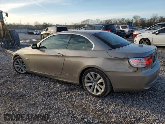 2011 BMW 3 Series 328i with VIN WBADW3C50BE541836, listed as a Copart auction lot 88478575 with 127,472 mi miles and Salvage Title. Bid and sale history available at carsss.com. Image 2.