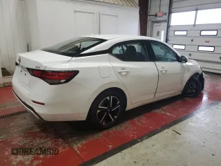 2024 Nissan Sentra SV with VIN 3N1AB8CVXRY363254, listed as a Copart auction lot 55726655 with 23,737 mi miles and Clean Title. Bid and sale history available at DreamBid. Image 3.