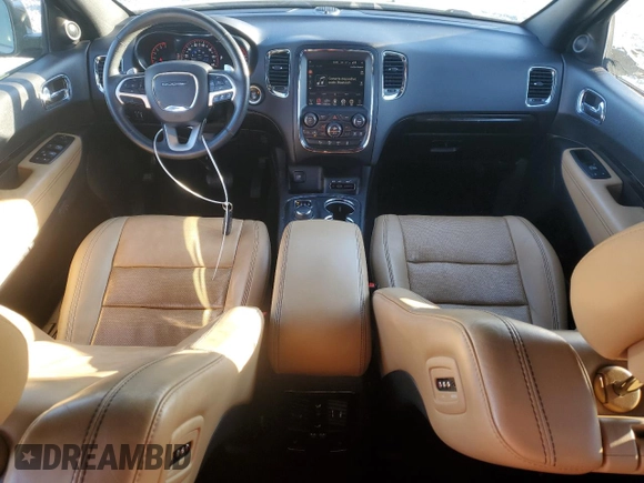 2015 Dodge Durango Citadel with VIN 1C4RDHEG2FC702604, listed as a Copart auction lot 82533594 with 135,798 mi miles and Salvage title. Bid and sale history available at DreamBid. Image 8.