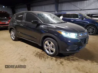 2022 Honda HR-V LX with VIN 3CZRU6H38NM744845, listed as a Copart auction lot 83813314 with 37,794 mi miles and Salvage Title. Bid and sale history available at carsss.com. Image 4.