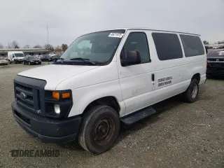 2013 Ford Econoline Passenger XL with VIN 1FMNE1BW8DDA64781, listed as a Copart auction lot 45611975 with 143,405 mi miles and Clean title. Bid and sale history available at DreamBid. Image 1.