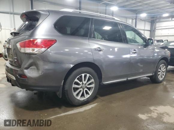 2016 Nissan Pathfinder S с VIN 5N1AR2MM4GC655804, выставлен на аукционе Copart как лот 87229234 с пробегом 148 021 миль миль и На запчасти • Non repairable. История ставок и продаж доступна на DreamBid. Изображение 3.