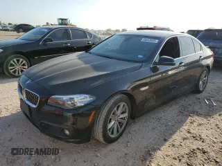 2015 BMW 5 Series 528i with VIN WBA5A5C58FD520212, listed as a Copart auction lot 55643525 with 156,948 mi miles and Salvage title. Bid and sale history available at DreamBid. Image 1.