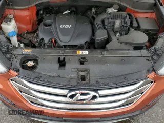 2016 Hyundai Santa Fe z VIN 5XYZTDLB1GG351684, wystawiony jako Copart lot #48396885 z przebiegiem 148 301 mil mil oraz Nie do naprawy • Non repairable. Historia ofert i sprzedaży dostępna na DreamBid. Obrazek 12.