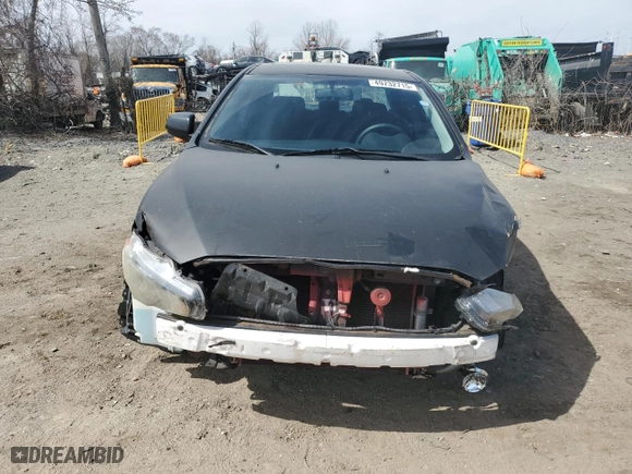 2014 Mitsubishi Lancer SE with VIN JA32V2FW7EU002716, listed as a Copart auction lot 49732715 with 105,167 mi miles and Salvage Title. Bid and sale history available at carsss.com. Image 5.