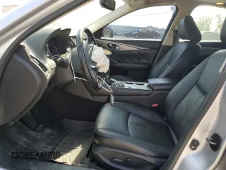 2015 Infiniti Q50 with VIN JN1BV7AR1FM391129, listed as a Copart auction lot 55142665 with 200,444 mi miles and Salvage title. Bid and sale history available at DreamBid. Image 7.