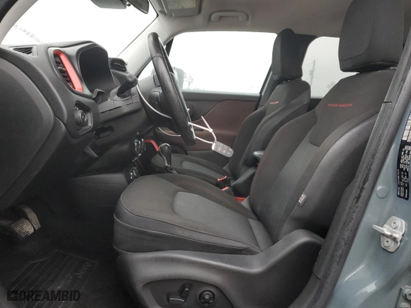 2015 Jeep Renegade Trailhawk with VIN ZACCJBCT5FPC11354, listed as a Copart auction lot 46088335 with 105,244 mi miles and Salvage Title. Bid and sale history available at carsss.com. Image 7.