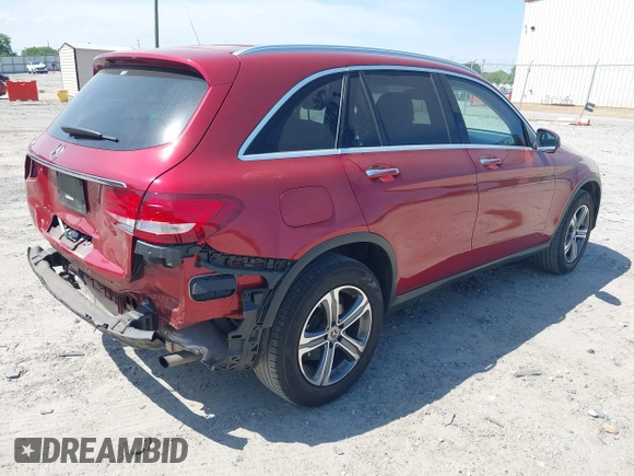 2019 Mercedes-Benz GLC 300 with VIN WDC0G4JB0KF657118, listed as a IAAI auction lot 42318010 with 77,578 mi miles and . Bid and sale history available at DreamBid. Image 4.