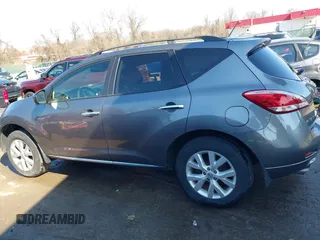 2013 Nissan Murano S with VIN JN8AZ1MW4DW306379, listed as a IAAI auction lot 41662640 with 102,863 mi miles. Bid and sale history available at carsss.com. Image 14.