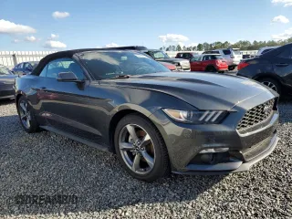 2017 Ford Mustang V6 with VIN 1FATP8EM9H5255950, listed as a Copart auction lot 85610664 with 53,589 mi miles and Salvage Title. Bid and sale history available at carsss.com. Image 4.