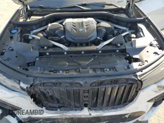 2022 BMW X7 M50i with VIN 5UXCX6C06N9J55872, listed as a Copart auction lot 67270444 with 0 mi miles and Salvage Title. Bid and sale history available at carsss.com. Image 12.