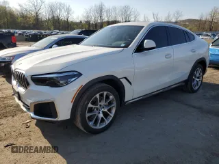 2022 BMW X6 xDrive40i z VIN 5UXCY6C07N9J58714, wystawiony jako Copart lot #53325135 z przebiegiem 40 624 mil mil oraz Szkoda całkowita • Salvage title. Historia ofert i sprzedaży dostępna na DreamBid. Obrazek 1.