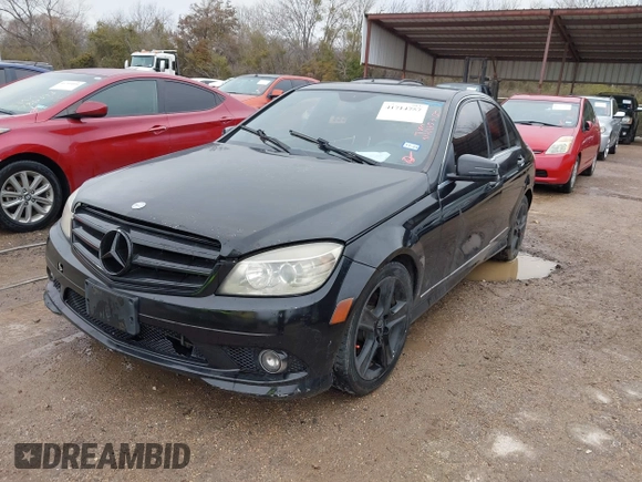2010 Mercedes-Benz C-Class C 300 Sport with VIN WDDGF5EB5AR101722, listed as a IAAI auction lot 41714757 with 203,528 mi miles. Bid and sale history available at carsss.com. Image 2.