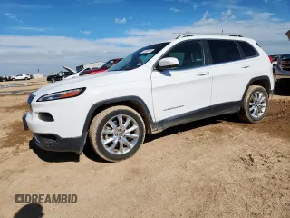 2016 Jeep Cherokee Limited with VIN 1C4PJLDB9GW329005, listed as a Copart auction lot 61939155 with 106,237 mi miles and Clean title. Bid and sale history available at DreamBid. Image 1.