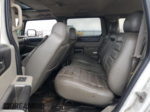 2003 Hummer H2 with VIN 5GRGN23U63H106158, listed as a Copart auction lot 81266274 with 275,953 mi miles and Salvage Title. Bid and sale history available at carsss.com. Image 11.