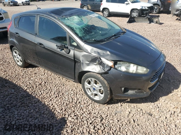 2015 Ford Fiesta SE with VIN 3FADP4EJ8FM221475, listed as a Copart auction lot 52404805 with 115,642 mi miles and Salvage Title. Bid and sale history available at carsss.com. Image 4.