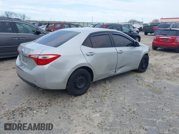 2014 Toyota Corolla L с VIN 2T1BURHE9EC006765, выставлен на аукционе IAAI как лот 41694342 с пробегом 167 409 миль миль и . История ставок и продаж доступна на DreamBid. Изображение 4.