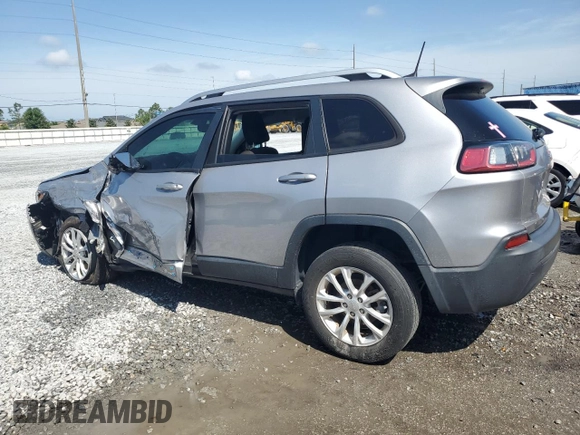 2021 Jeep Cherokee Latitude with VIN 1C4PJLCB8MD156182, listed as a Copart auction lot 51438455 with 69,987 mi miles and Non Repairable. Bid and sale history available at carsss.com. Image 2.