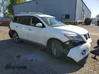 2014 Nissan Pathfinder S z VIN 5N1AR2MM2EC704401, wystawiony jako Copart lot #56030205 z przebiegiem 156 056 mil mil oraz Szkoda całkowita • Salvage title. Historia ofert i sprzedaży dostępna na DreamBid. Obrazek 4.