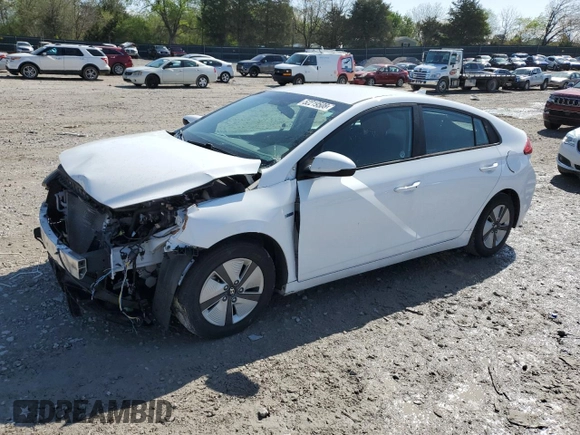2018 Hyundai Ioniq Blue z VIN KMHC65LC2JU100864, wystawiony jako Copart lot #52219505 z przebiegiem 72 044 mil mil oraz Szkoda całkowita • Salvage title. Historia ofert i sprzedaży dostępna na DreamBid. Obrazek 1.