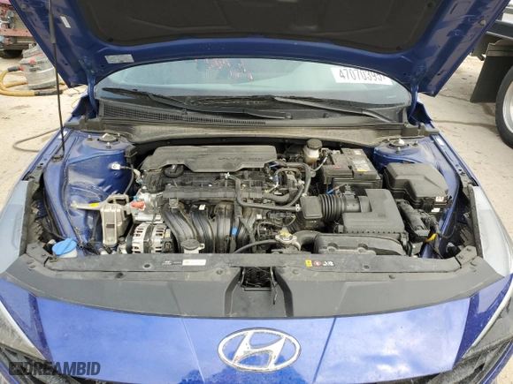2023 Hyundai Elantra SEL with VIN KMHLM4AG3PU471434, listed as a Copart auction lot 47070395 with 33,995 mi miles and Salvage Title. Bid and sale history available at carsss.com. Image 11.